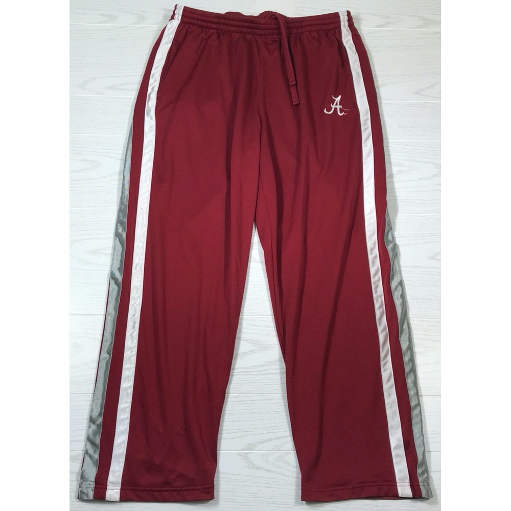Vintage University Of Alabama Basketball Pants Men XL NCAA Red Mesh Gym 90s